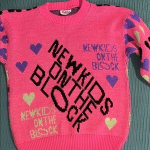 New kids on the block Graphic Sweater